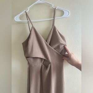 Great condition, nude body con dress